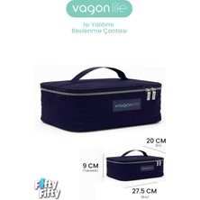 Vagonlife Isı Yalıtımlı Termal Yemek Beslenme Çantası Mama Taşıma Termos Çanta Sıcak ve Soğuk -FFVGNB1060