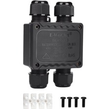 Weichat EW-M2068L-4H 4-Yollu Su Geçirmez Kablo Bağlantı Kutusu