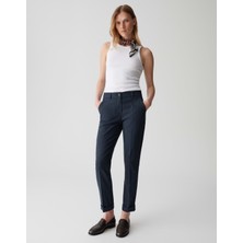 Mg Giyim Kadın Dokuma Kumaş Dar Paça Bilek Boy Pantolon