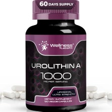 Wellness LabsRX Liposomal Urolithin A 1,000MG - Urolithin A Supplement For Cellular Renewal & Mitochondrial 120 Caps