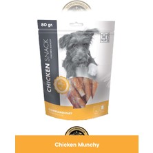 M-Pets Chicken Munchy - Tavuklu & Sığır Derili Köpek Ödül Maması 80 gr