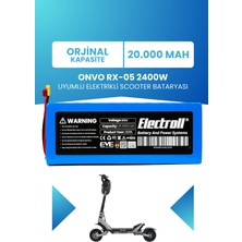 Electroll Onvo Rx-05 2400W 60V 20AH Elektrikli Scooter Bataryası