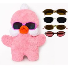 Özgüner Oyuncak Pembe Laliv Ördek,pelüş Civciv,pelüş Ördek,pelüş Civciv, Ördek Pelüş Hayvan, Ördek, Pelüş Hayvan, Karikatür Sevimli Hediyeleri, Arkadaşlar, Doğum Günü Hediyesi