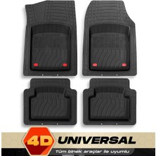 Castor Otomotiv Opel Corsa C Model Araca Uyumlu Joker Model Oto Paspas Siyah Renk