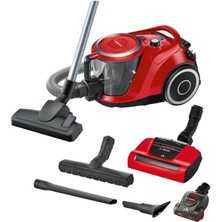 Bosch BGS41PET1 Toz Torbasız Elektrik Süpürgesi Proanimal Kırmızı 750W