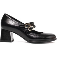 Kadın Topuklu/ Stiletto 205307DS Donna Serena 5307 Sottovetro Ry Nero