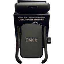 TTR Motors Motosiklet Telefon Tutucu (Gidon ve Ayna Bağlantılı)