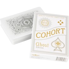 Ellusionist Cohort White Playing Card Deck - Ghost Edition