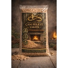 Ahs Premium Yüksek Isı Verimli Düşük Küllü Doğal Yakıti A1 Kalite Dumansız %100 Çam Peleti Yakıtı 2 kg