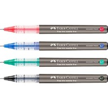 Ink Roller Kalem, 0.7 Mm, Siyah, Silinmez Kalıcı Mürekkep, Mürekkep Göstergeli, Iğne Uçlu