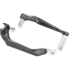 TTR Motors Motosiklet Manet Koruma Seti (Karbon Desen) Siyah