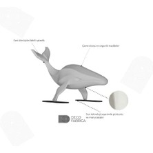 Modern Minimalist Balina Biblosu – Deniz ve Okyanus Temalı Şık Dekoratif Heykel, Banyo ve Salon Için Ev Aksesuarı
