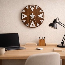 Sevgili-Aşk-Saadet-Mutluluk Kişiye Özel Isim Yazılı Duvar Saati NO:A100