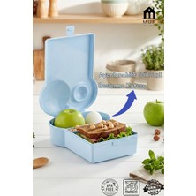 Muf Home Ayarlanabilir Bölmeli Beslenme Çantası Porsiyon Kontrollü Ayarlanabilir Bölmeli Beslenme Kutusu 1200ML