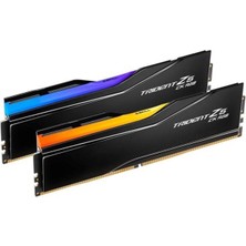 Arey Gskıll 48GB (2x 24GB) Ddr5 8200MHZ CL40 Rgb Dual Kıt Pc Ram Trıdent Z5 Ck F5-8200C4052G24GX2-TZ5CRK