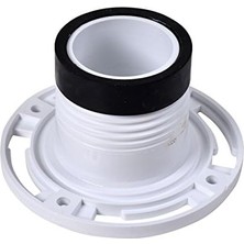 Oatey 4 Inç Pvc Twist-N-Set Klozet Flanşı