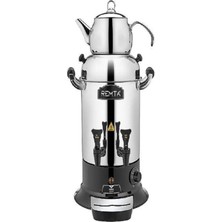 Remta Midi Çift Demlikli Çay MAKINESI-R26-10 Lt-Demlik Dahildir