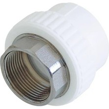 40 1 1/4" Dişi Nipel Altı Köşe, Iç Dişli Rakor, Pprc