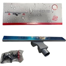 Duş Kanalı, Linear, 60 Cm, Hareketli, S Sifonlu, Yandan 50'lik Çıkış