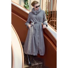 Misswhence Fermuarlı Tafta Pardesü Vizon 38508