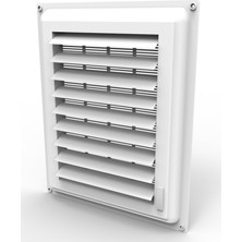 Panjur Menfez Havalandırma Kapağı, 33X45 cm (Enxboy), Pvc, Beyaz