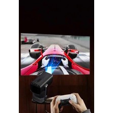 Shopwave Taşınabilir Sinema Oyun Projektörü Akıllı Projeksiyon Android 11