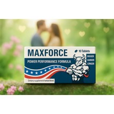 Metavital Erkekler Icin Özel 10'lu Performans Arttirici & Gecikme Delayy Takviye Maxforce Eu 130MG - 10 Tablet