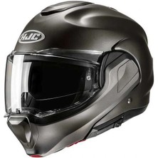 Hjc F100 Kask Semı Flat Tıtanıum