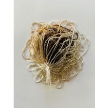 öztürk Karışık Renkli 43 Dizi. Çekoslovakya, Adana, Hapishane Işi, Iğne Oyası Kum Boncuğu.