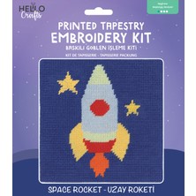 Hello Baskılı Goblen Işleme Kiti 15*15 cm HCX501