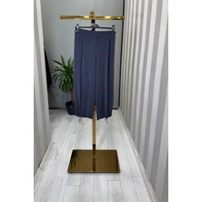 Sentez Paçası Kapsüllü Aura Şalvar Lacivert 5615
