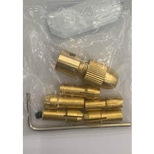 Kl Motor Için Otomtik Mandren Pens Seti Okul Proje Araştırma Mini Mandren Seti 3.17MM Girişli