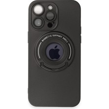CPT83 iPhone 13 Pro Max Kılıf Lukka Magneticsafe Kapak - Siyah Narue (586-994)