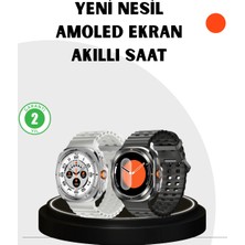 Modern Akıllı Saat Kablosuz Şarj Sosyal Medya Bildirimli