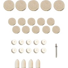 Depolife Dremel Vb  Uyumlu 30 Parça Keçe Mandren Seti