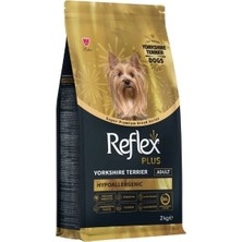 Reflex Plus Yorkshire Terrier Yetişkin Köpek Maması 2 kg Hipoalerjenik Tavuklu İçerik