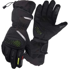 Scoyco MC48 Siyah Kevlar Kışlık Eldiven Rüzgar Geçirmez Suya Dayanıklı S Beden