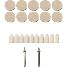 Depolife Dremel Uyumlu 22 Parça Keçe Mandren Seti