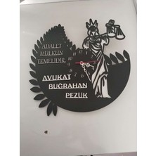 Anneler Gününe Özel Avukat **avukatlık Bürosu **savcı**hakim** Kişiye Özel Isim Yazılı Duvar Saati
