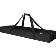 Haegs Taşıma Çantası, Çok Amaçlı Küçük Alet Çantası, Fermuarlı Dayanıklı, 20L (80 x 25 x 10CM) Siyah