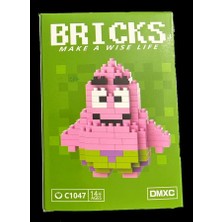 CNS Patrick Bricks 3D Puzzle LEGO +14