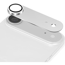 Piyasa Sepeti Apple iPhone 17 Air Premium Tam Kaplama Lens Koruma Gümüş