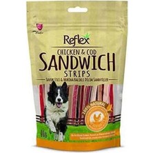Reflex Tavuklu ve Morina Balıklı Sandviç Köpek Ödül Maması 1 Adet 80 gr