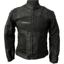Venom Erkek Siyah Dynamic Motosiklet Montu Dört Mevsim(Kalıplar Dardır Bir Beden Büyük Alınız)