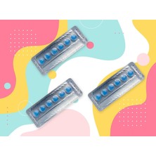 Metavital Erkeklere Ozel Destek & Cinsel Performans Artirici  & Gecikme C-130 Mg Mavi Tablet 3 Dizi 18 Adet