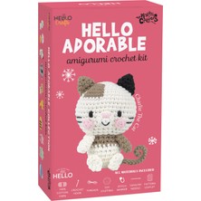 Hello Adorable Sevimli Amigurumi Kiti KC974