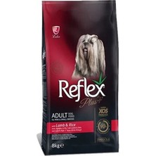 Reflex Plus Reflex Adult Kuzu ve Pirinçli Küçük Irk Yetişkin Köpek Maması 8 kg