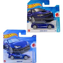 2 Araç Set - Hot Wheels Subaru Brz & Hot Wheels Subaru Wrx Sti (1/64)