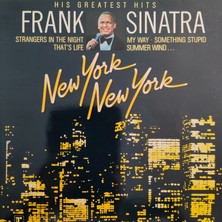 Mazi Plak Frank Sinatra - His Greatest Hits (New York New York) - Orijinal Dönem Baskı 33'lük Plak