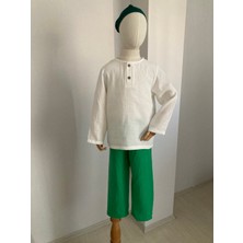 Uhde Store Erkek Çocuk Ikili Müslin Takım Umre Takımı